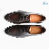 Derby Split Toe Nâu Đỏ