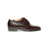 Derby Split Toe Nâu Đỏ