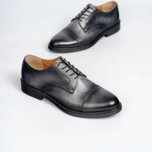 Derby Captoe Gray