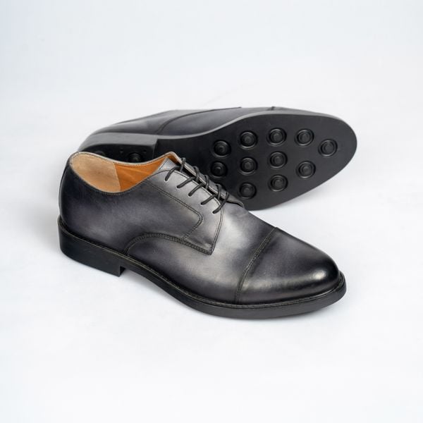 Derby Captoe Gray