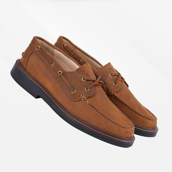 Boat Shoes Nâu Sáp