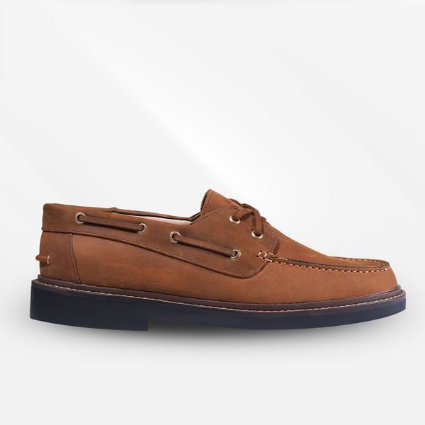 Boat Shoes Nâu Sáp