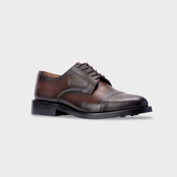 Derby Captoe Brown