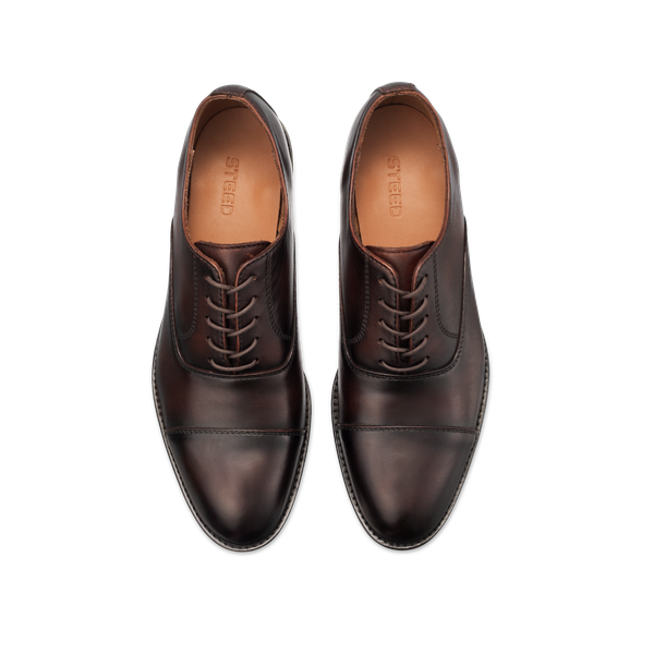 Tây Oxford Nâu Wax