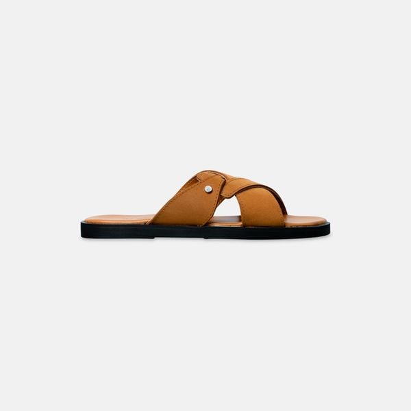 Eros Sandal Nâu Sáp