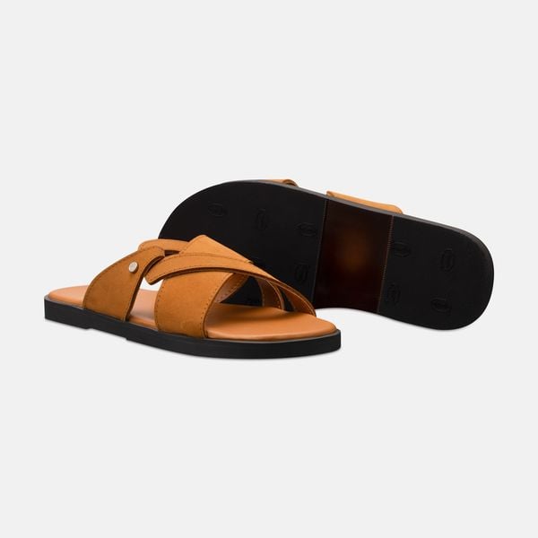 Eros Sandal Nâu Sáp