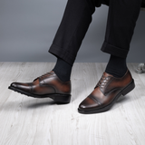 Derby Captoe Brown