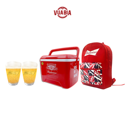 Combo Ba Lô Budweiser Cao Cấp (Laptop 15