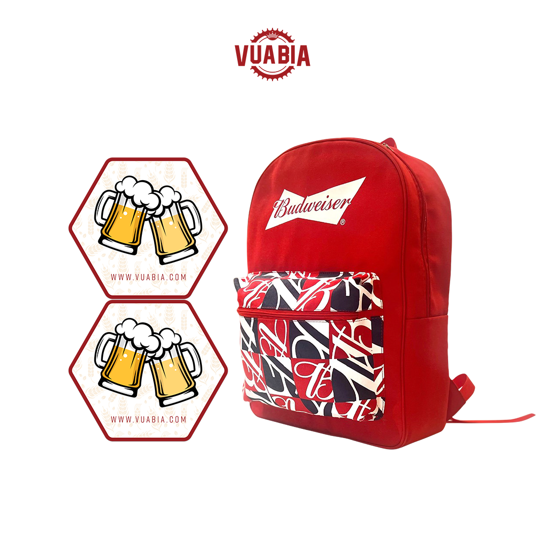 Combo Balo Budweiser Cao Cấp (Laptop 15