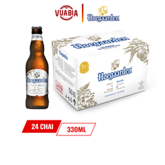 Bia Hoegaarden White Thùng 24 Chai 330ml.