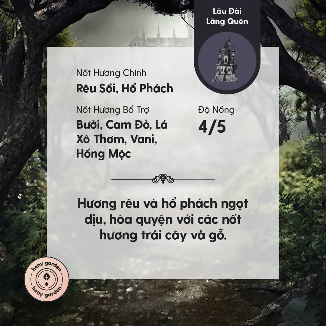 Tinh Dầu Thơm Phòng Phối Hương 27 MÙI HENY GARDEN