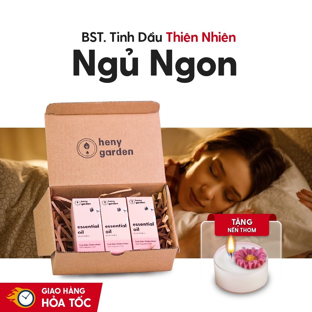 Tinh Dầu Thơm Phòng Ngủ Thiên Nhiên 20 MÙI HENY GARDEN