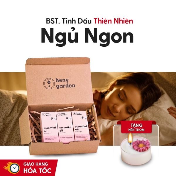 Tinh Dầu Thơm Phòng Ngủ Thiên Nhiên 20 MÙI HENY GARDEN