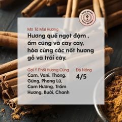 Tinh Dầu Quế (Cinnamon Essential Oil) Heny Garden