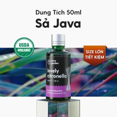 Tinh Dầu Sả Java (Citronella Essential Oil) Heny Garden