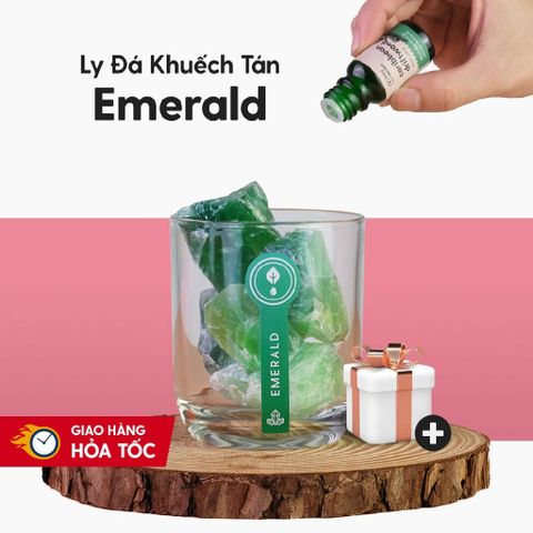 Đá Khuếch Tán Tinh Dầu Pha Lê Emerald Heny Garden