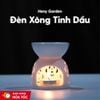 Đèn Xông Tinh Dầu Gốm Bằng Nến Làm Thơm Phòng HENY GARDEN