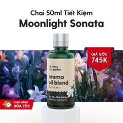 Tinh Dầu Phối Hương Moonlight Sonata (Bản Sonata Ánh Trăng) Xông Thơm Phòng HENY GARDEN