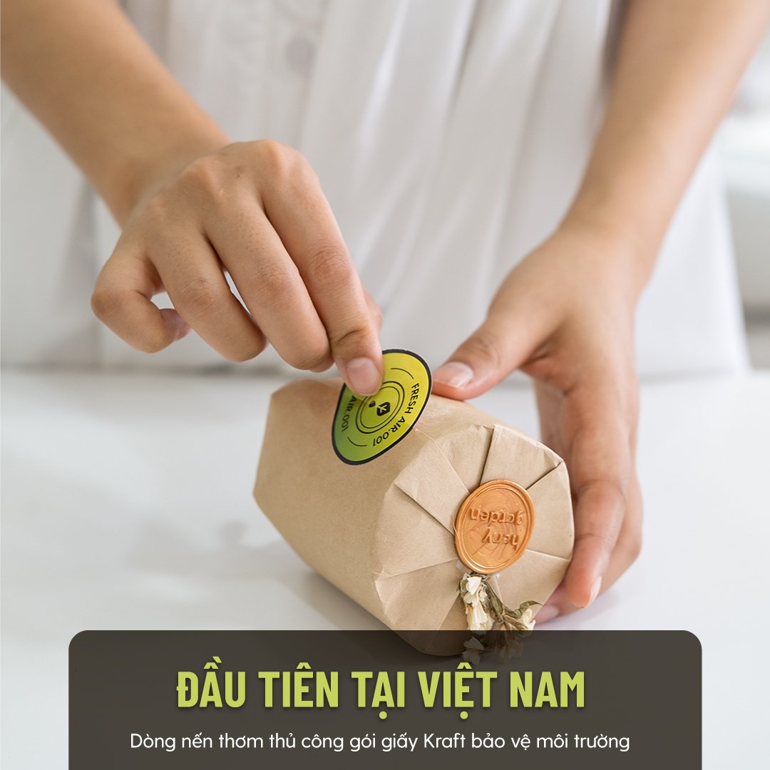 Nến Thơm Thư Giãn Chill & Mùi Hương Dễ Ngủ HENY GARDEN