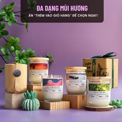 Nến Thơm Thư Giãn Chill & Mùi Hương Dễ Ngủ HENY GARDEN