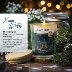 Nến Thơm Giáng Sinh Noel BST Green Xmas HENY GARDEN (Phiên bản giới hạn)
