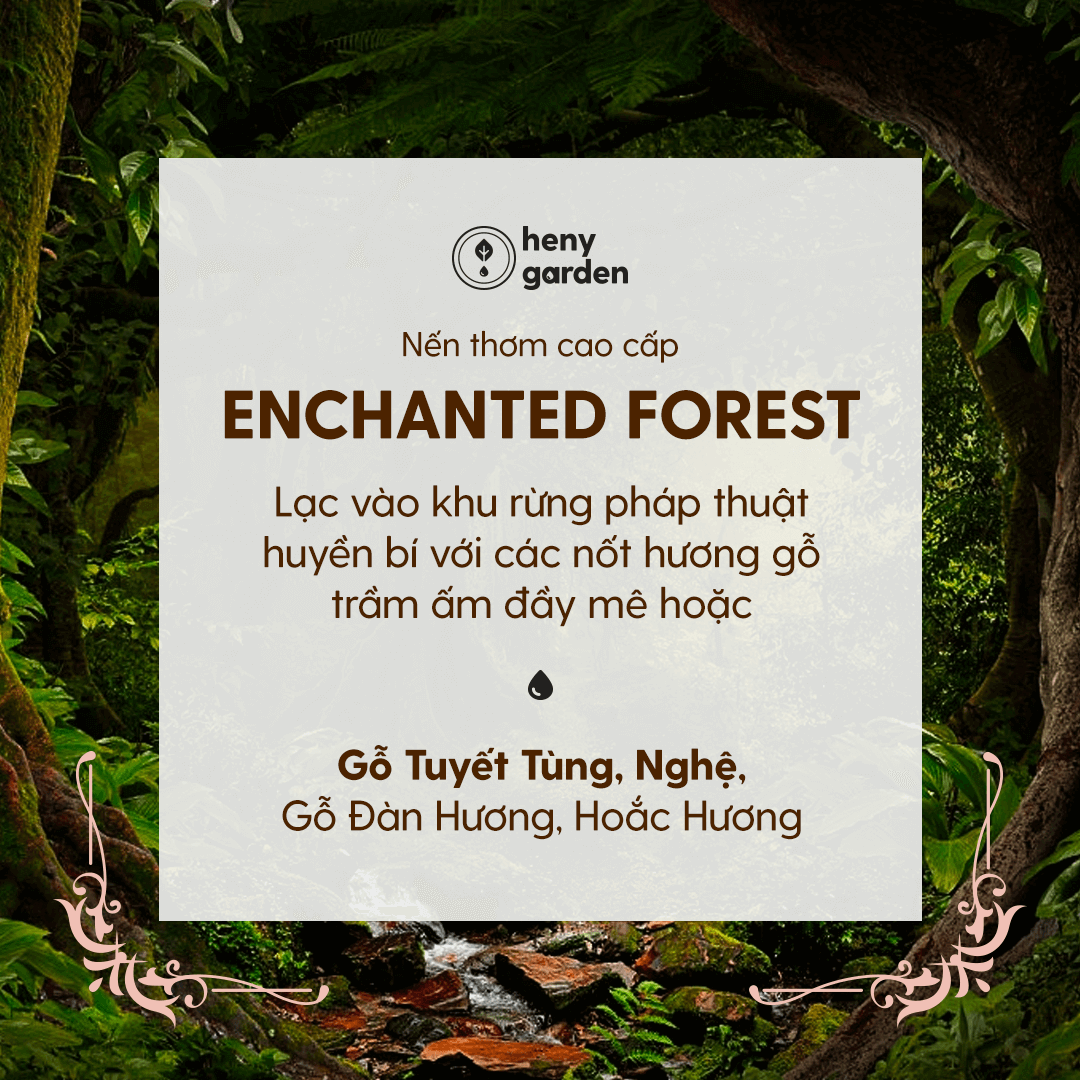 Nến Thơm Cao Cấp Enchanted Forest