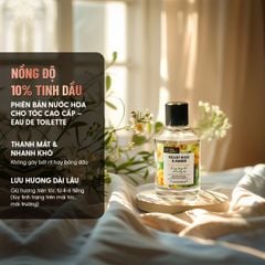 [Quà Noel Giáng Sinh] Xịt Thơm Tóc, Nước Hoa Tóc Cao Cấp Bổ Sung Dưỡng Tóc 100mL HENY GARDEN
