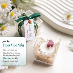 Quà Đáp Lễ Cưới Set 50-100 Phần Nến Thơm Heny Garden