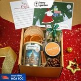 Set Quà Tặng Noel Giáng Sinh Nến Thơm Heny Garden (Green Xmas Collection)