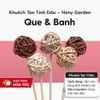 Que Khuếch Tán Tinh Dầu Banh Gỗ Mây (Giao Màu Ngẫu Nhiên) Heny Garden