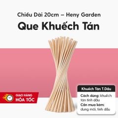 Que Mây Khuếch Tán Tinh Dầu Thay Thế (Màu Ngà) Heny Garden