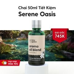 Tinh Dầu Phối Hương Serene Oasis (Ốc Đảo Bình Yên) Xông Thơm Phòng HENY GARDEN