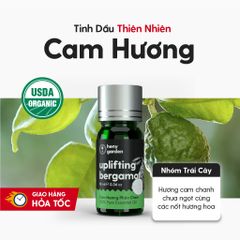 Tinh Dầu Cam Hương Bergamot (Bergamot Essential Oil) Heny Garden