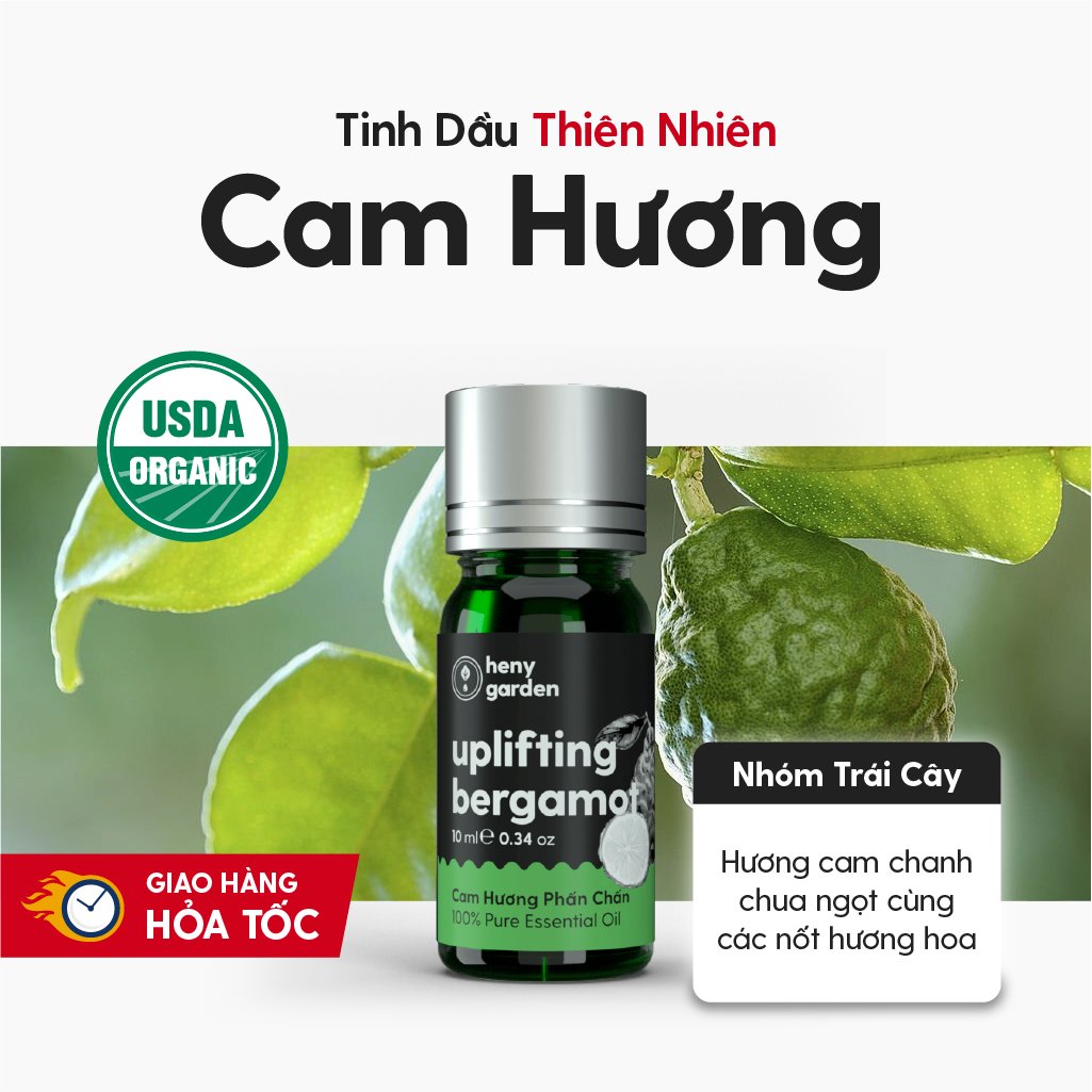 Tinh Dầu Thơm Phòng Thiên Nhiên 6 MÙI Nhóm TRÁI CÂY HENY GARDEN