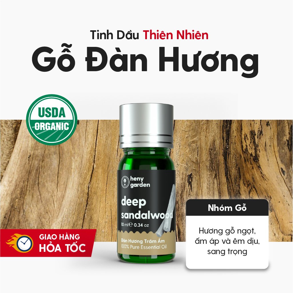 Tinh Dầu Thơm Phòng Ngủ Thiên Nhiên 20 MÙI HENY GARDEN