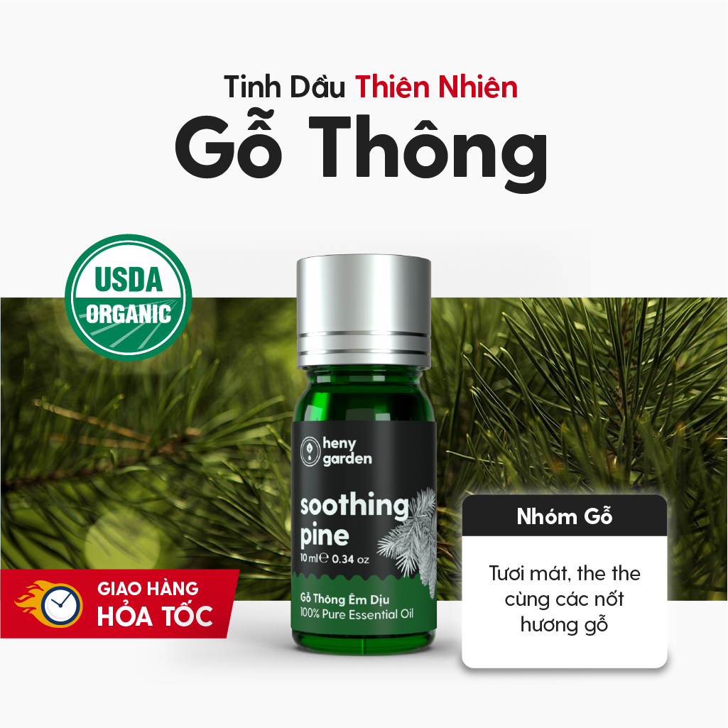 Tinh Dầu Thơm Phòng Ngủ Thiên Nhiên 20 MÙI HENY GARDEN