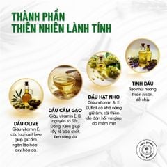 Dầu Massage Body HENY GARDEN Dưỡng Da Từ Thiên Nhiên