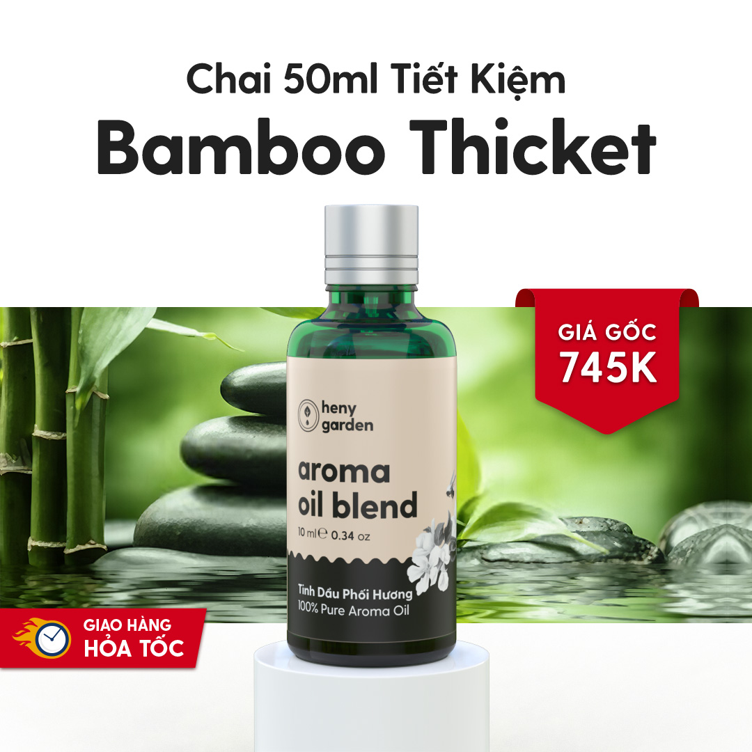 Tinh Dầu Thơm Phối Hương Bamboo Thicket (Rừng Tre Rậm Rạp) Heny Garden
