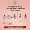 Que Khuếch Tán Tinh Dầu Thay Thế (Màu Đen) Heny Garden