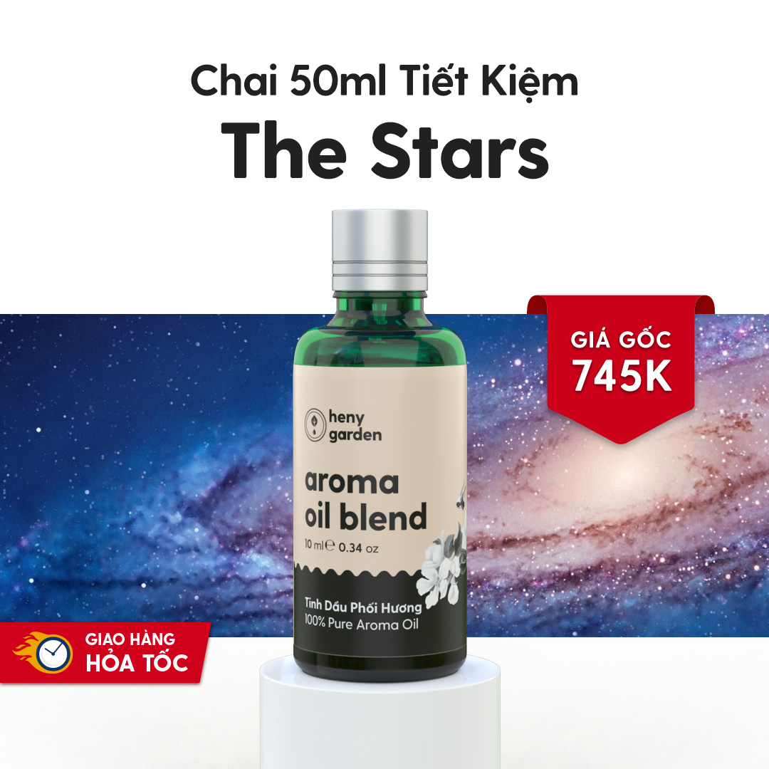 Tinh Dầu Thơm Phối Hương The Stars (Vì Sao Trên Trời) Heny Garden