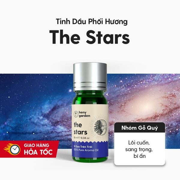 Tinh Dầu Thơm Phối Hương The Stars (Vì Sao Trên Trời) Heny Garden