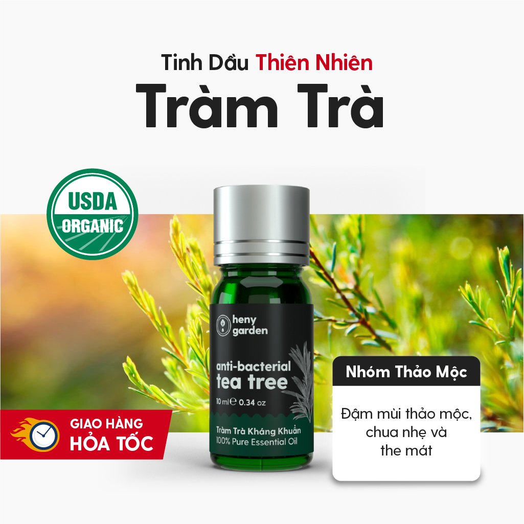 Tinh Dầu Đuổi Muỗi Thiên Nhiên 18 MÙI HENY GARDEN