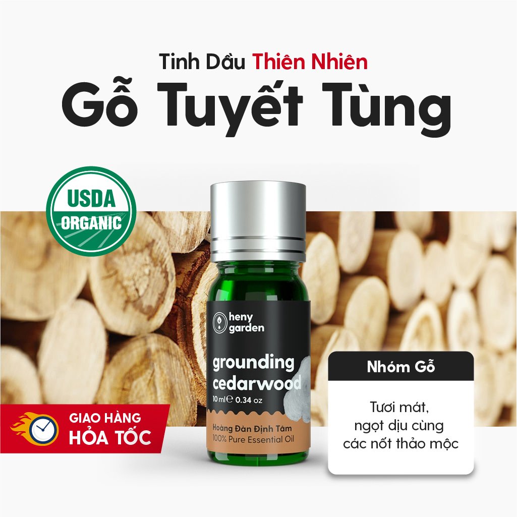 Tinh Dầu Thơm Phòng Ngủ Thiên Nhiên 20 MÙI HENY GARDEN