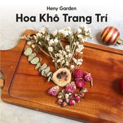 Hoa Khô Trang Trí Nến