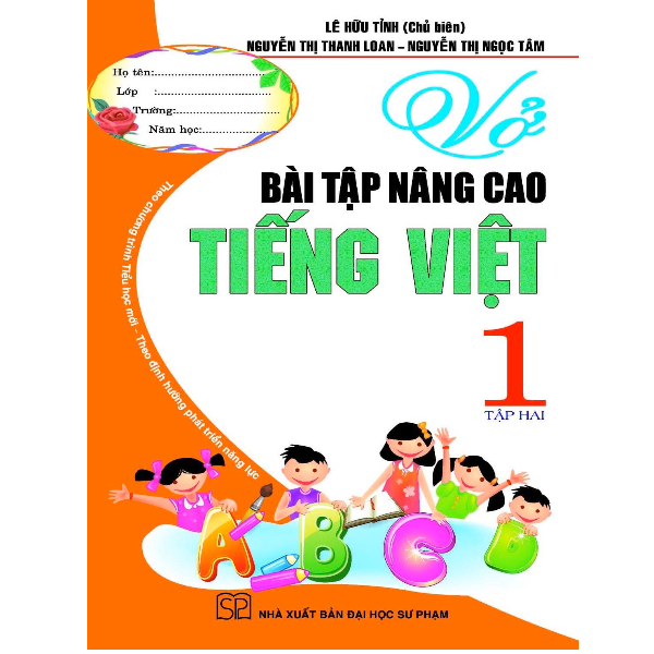  Vở Bài Tập Nâng Cao Tiếng Việt Lớp 1 - Tập 2 (Theo Chương Trình Tiểu Học Mới Định Hướng Phát Triển Năng Lực) 