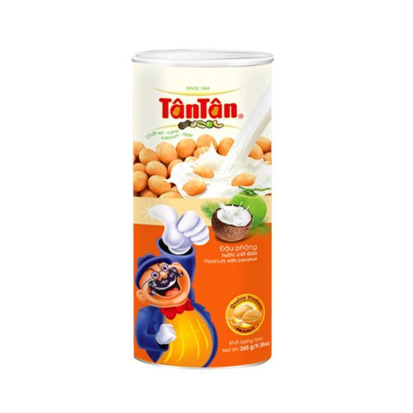  Đậu Phộng Nước Cốt Dừa Tân Tân (265g) 