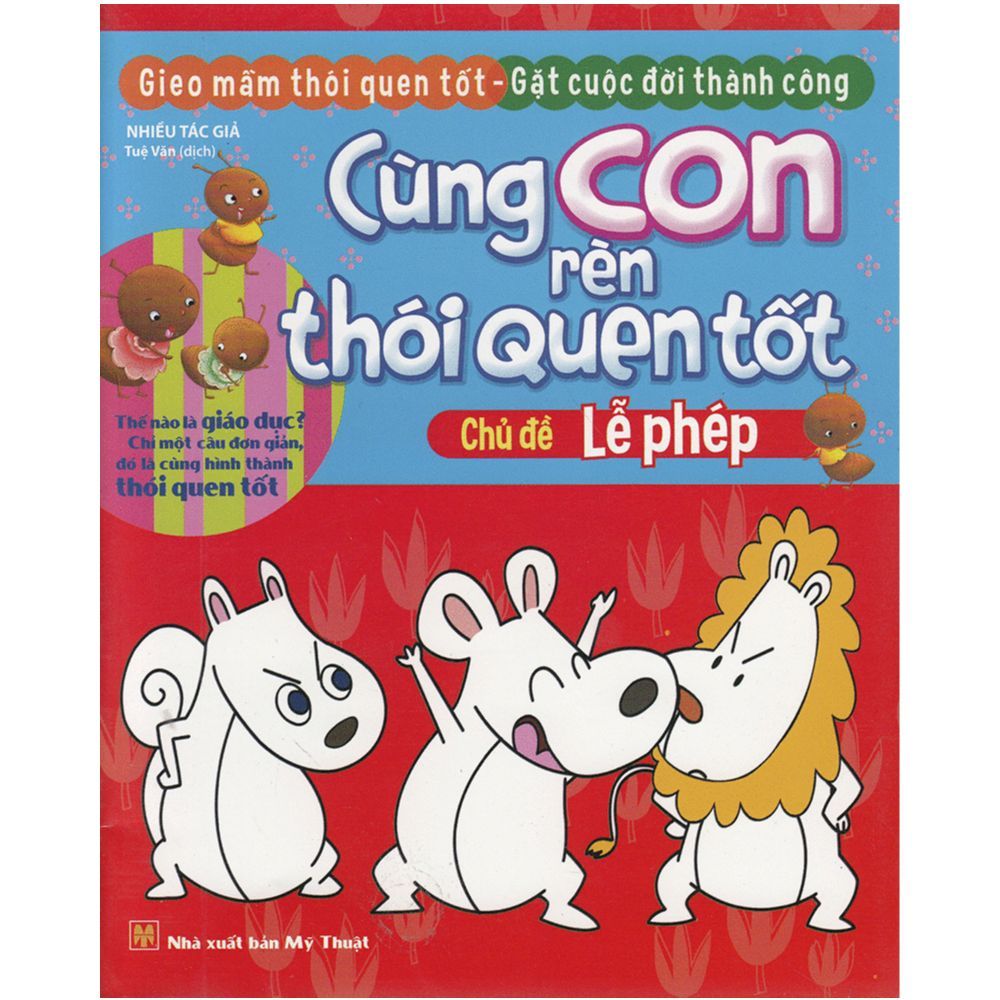  Cùng Con Rèn Thói Quen Tốt - Lễ Phép 