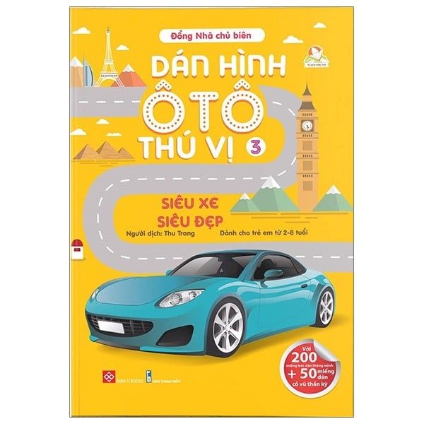 Dán Hình Ô Tô Thú Vị - Tập 3 - Siêu Xe Siêu Đẹp