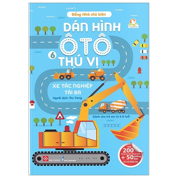 Dán Hình Ô Tô Thú Vị - Tập 6 - Xe Tác Nghiệp Tài Ba