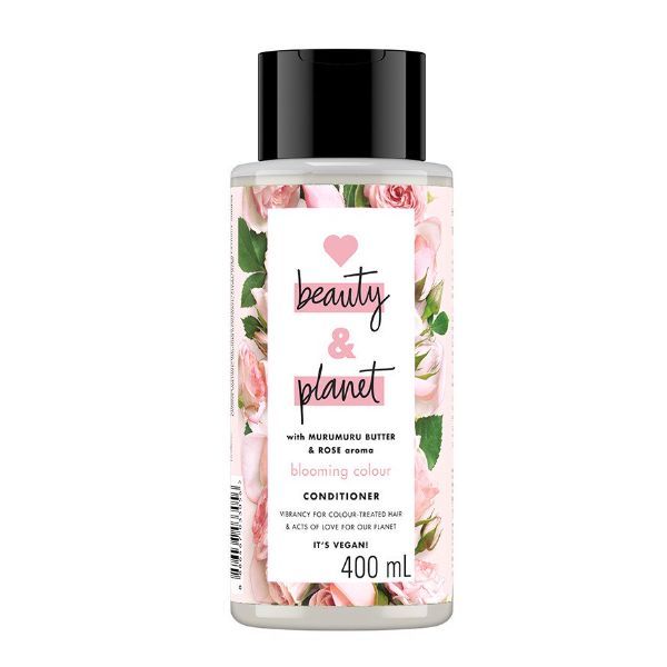  Dầu Xả Cho Tóc Nhuộm Love Beauty And Planet Murumuru Butter & Rose (400ml) 